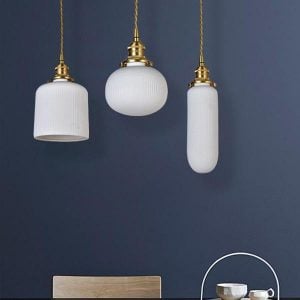 Sjöborre art deco pendant light
