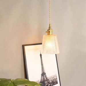 Clear glass pendant lights series