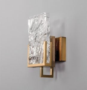 Ice crystal wall lamp Crystal Sconce