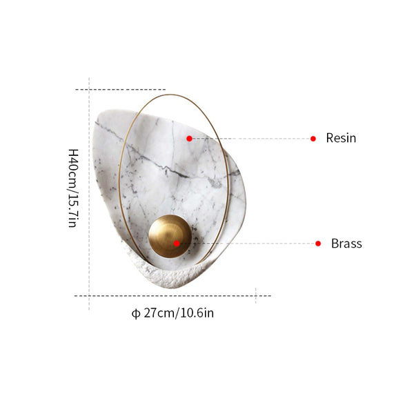 Pearl wall lamp