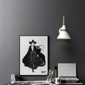 Nordic metal wall sconce