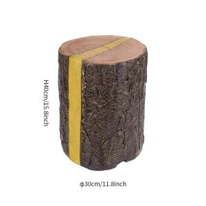 Cracked Stump Lamp