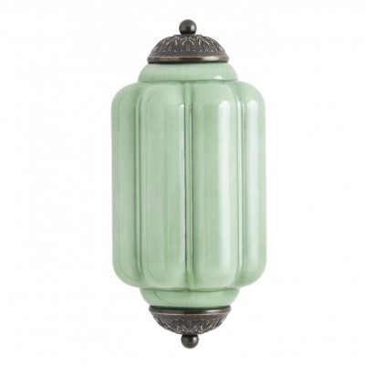Eloise Long Pumpkin Retro Glass Recessed Wall Lamp K865