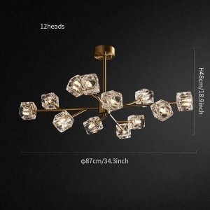 Crystal chandelier
