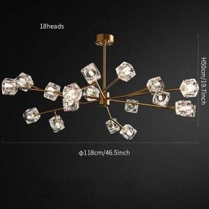 Crystal chandelier