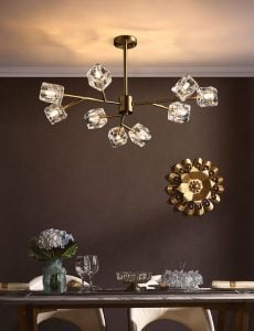 Crystal chandelier