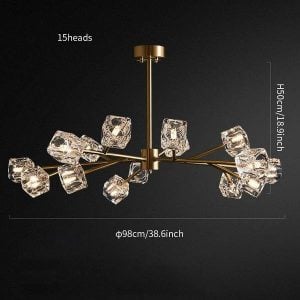 Crystal chandelier