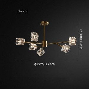 Crystal chandelier