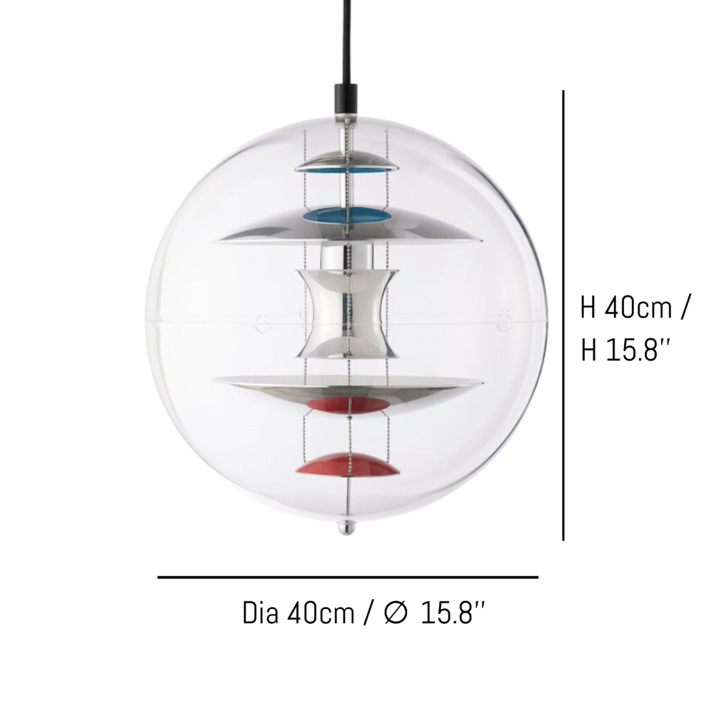 VP Globe Glass pendant lamp