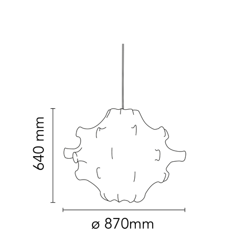 Taraxacum Suspension lamp