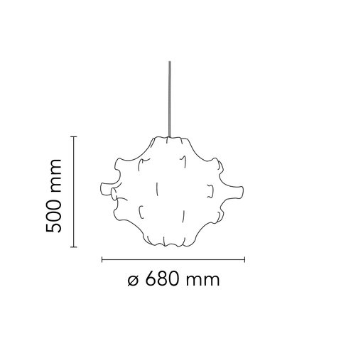 Taraxacum Suspension lamp