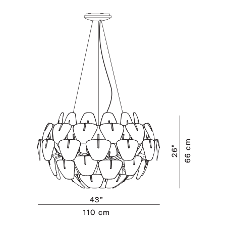 Hope Suspension lamp