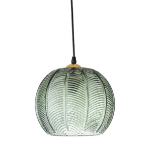 Green Glass Pendant Lamp
