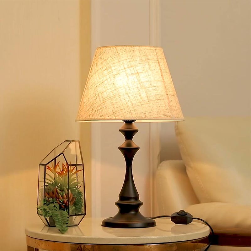 Linen Table Lamp