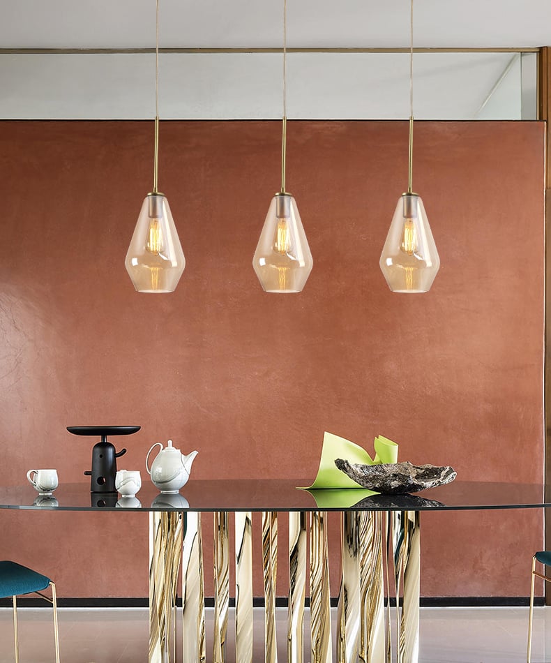 Modern Simple Glass Pendant