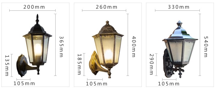 Vintage Outdoor Wall Lamp