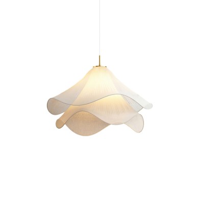 Ethereal Draped Shade Pendant Light – Modern Ambient Light for Bedrooms & Lounges K1192