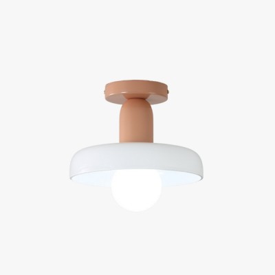 Bauhaus Round Glass Flush Disc Ball Ceiling Light K929