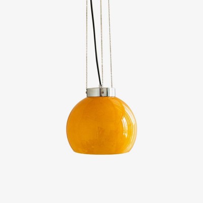 Vintage Bauhaus Creative Hemispherical Pendant Light K458