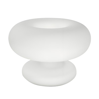 Minimalist Bauhaus White Mushroom Table Lamp K22