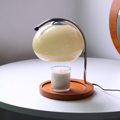 Modern Bauhaus Glass Candle Warmer Table Lamp K497