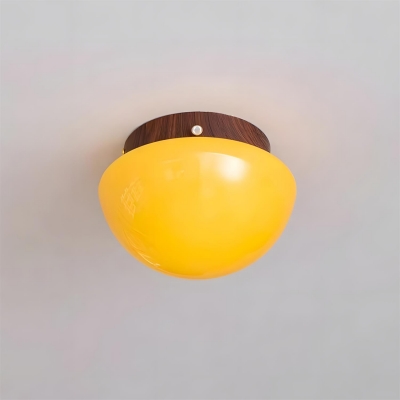 Honeyed Dome Ceiling Lamp D317