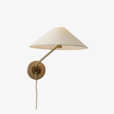 lvoryne Tapered Shade Wall Light - Timeless Lighting for Hallway and Lounges K2093