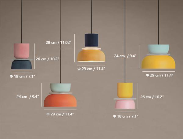 Available product sizes