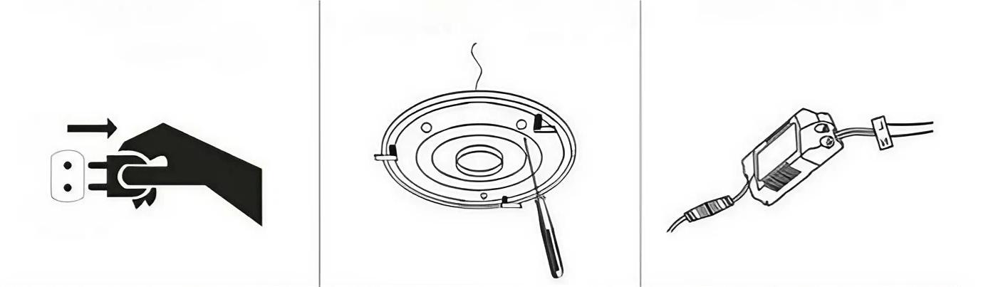 Ceiling plate installation steps