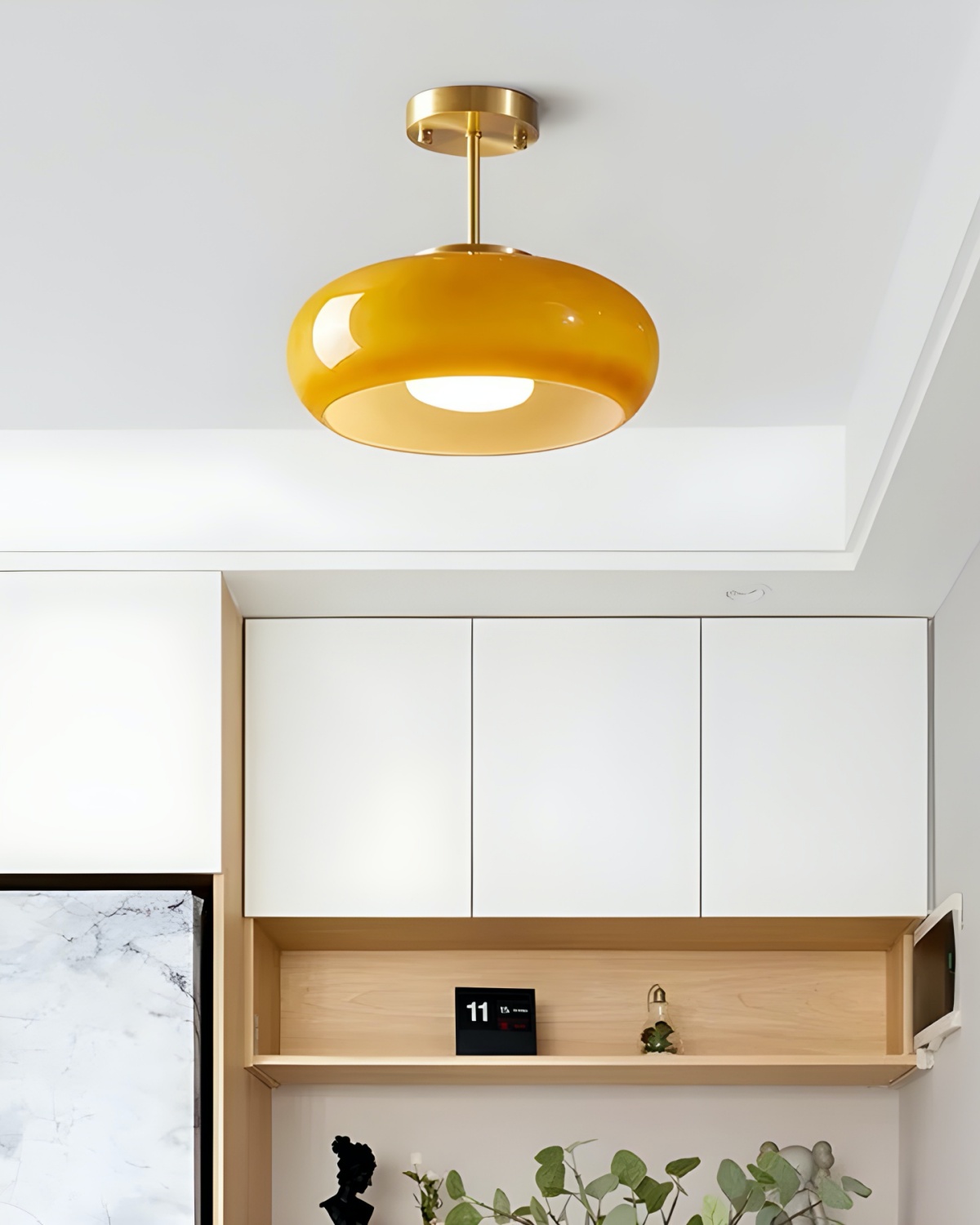 Lampa sufitowa Bauhaus, scena dzienna