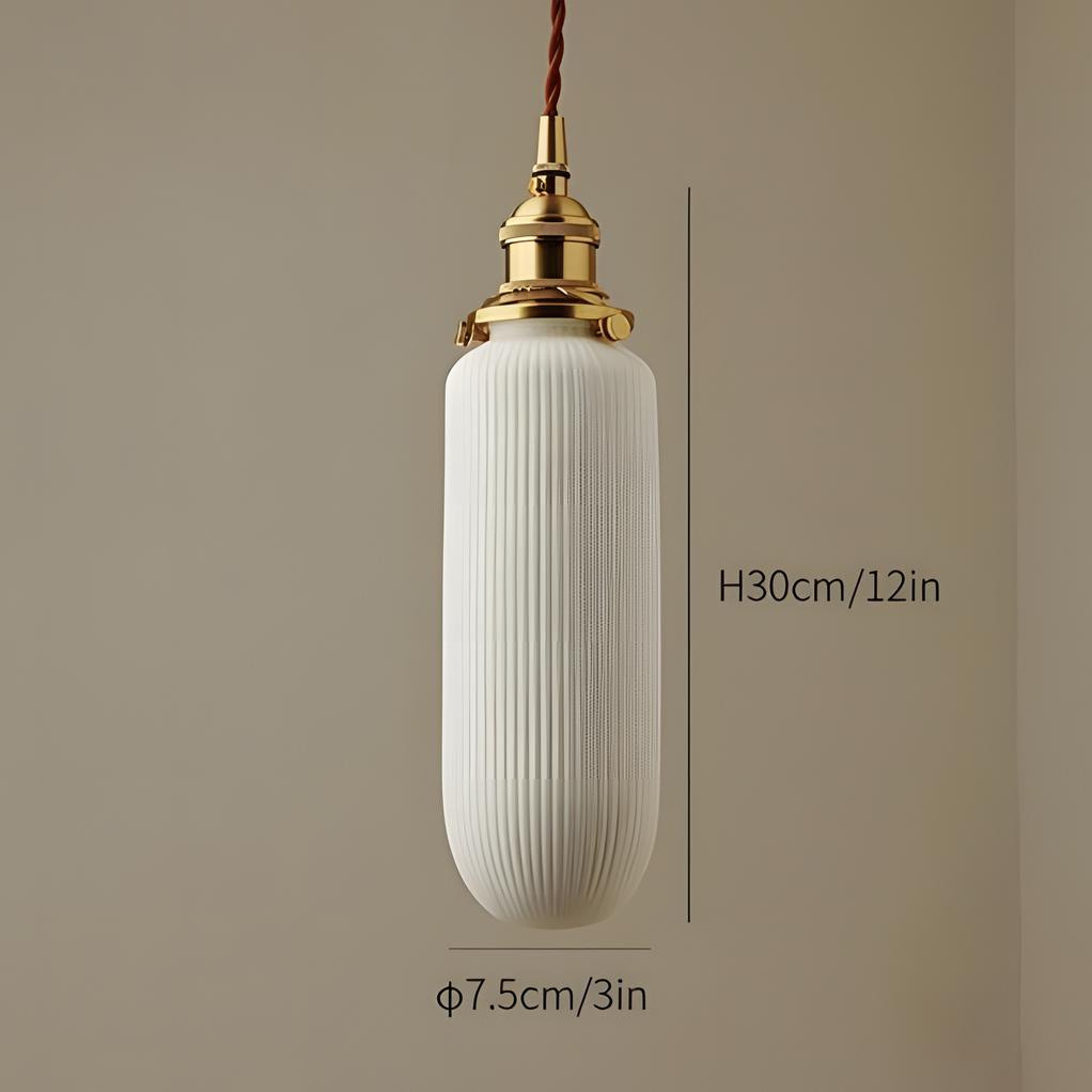 Dia 7.5cm x H 30cm/ ∅ 3″ x H 12″