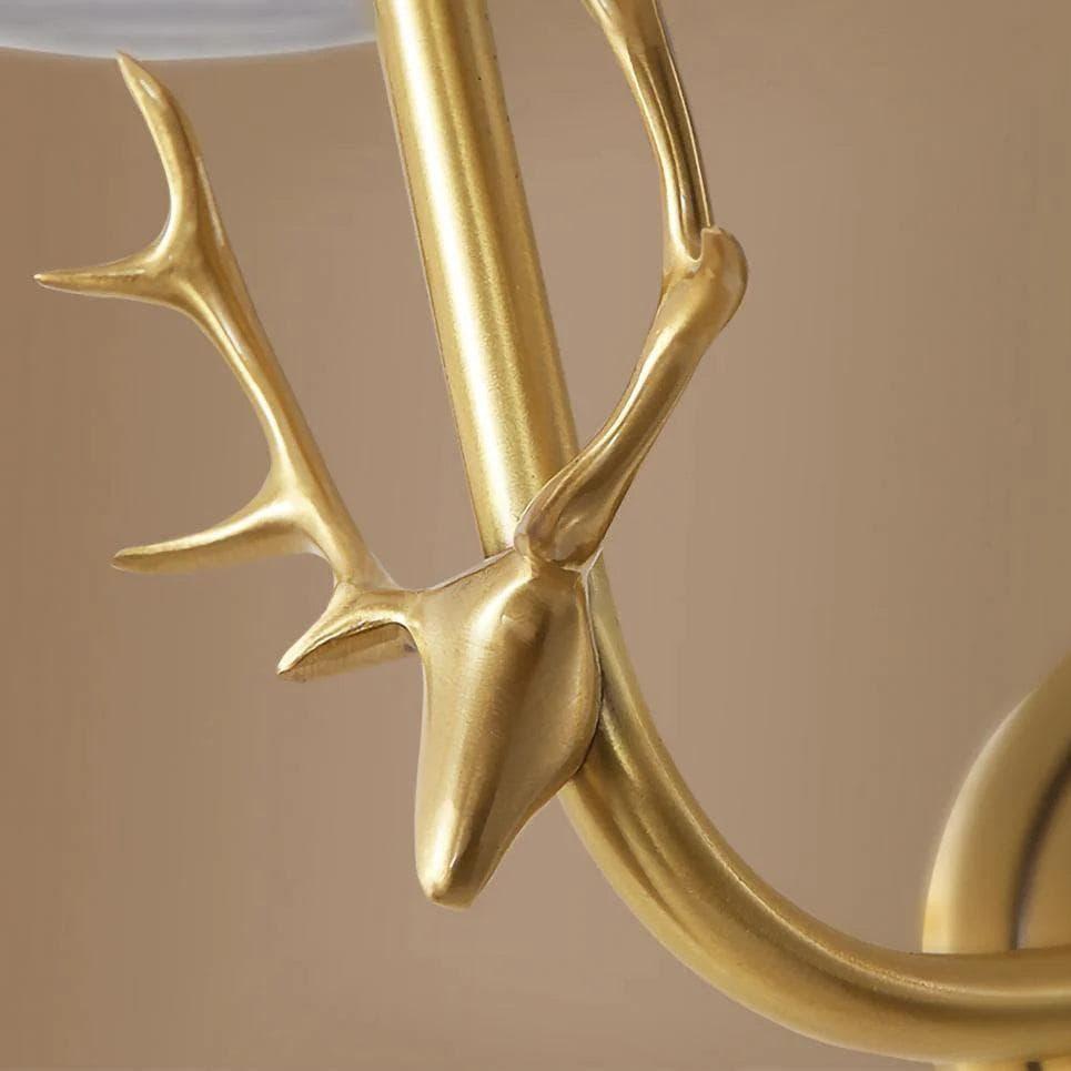 Exquisite deer head lamp body
