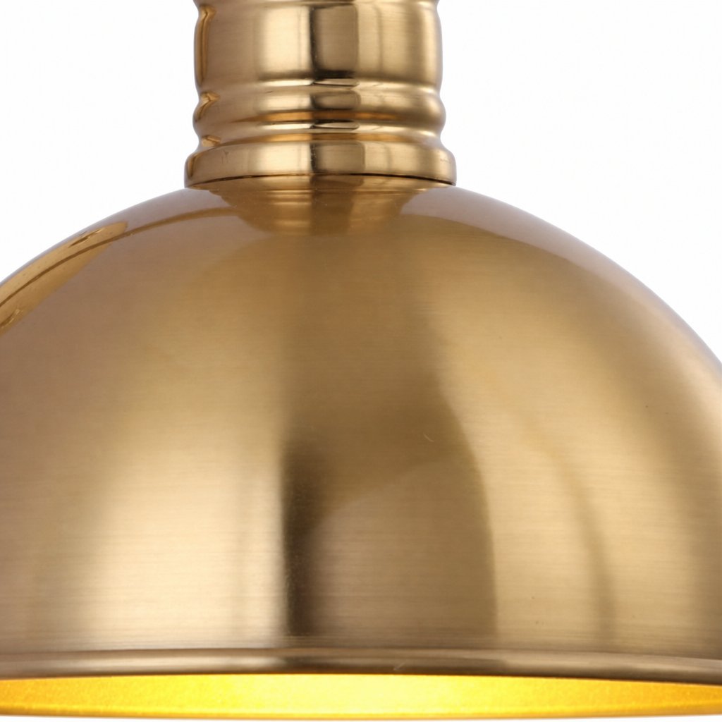 Polished Brass Dome Shade