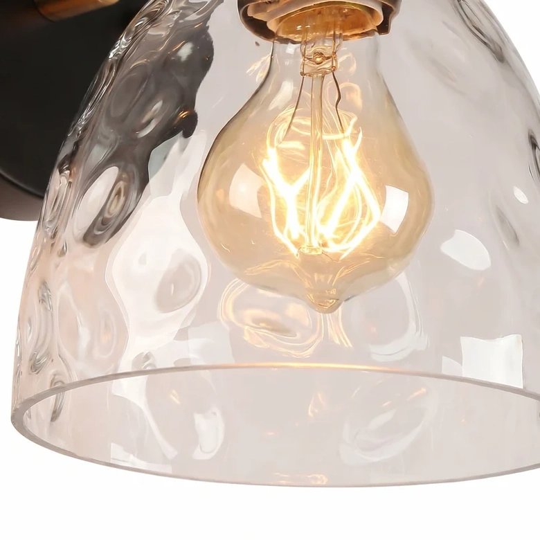 Hammered Water-Ripple Glass Shade