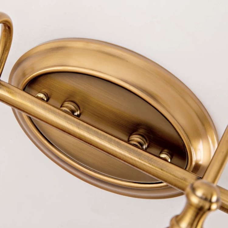 Sturdy, Solid Brass Base