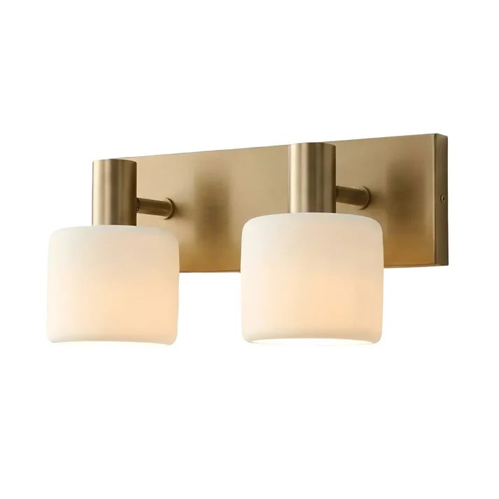 2-Light: 5"D x 11.25"H x 15"W