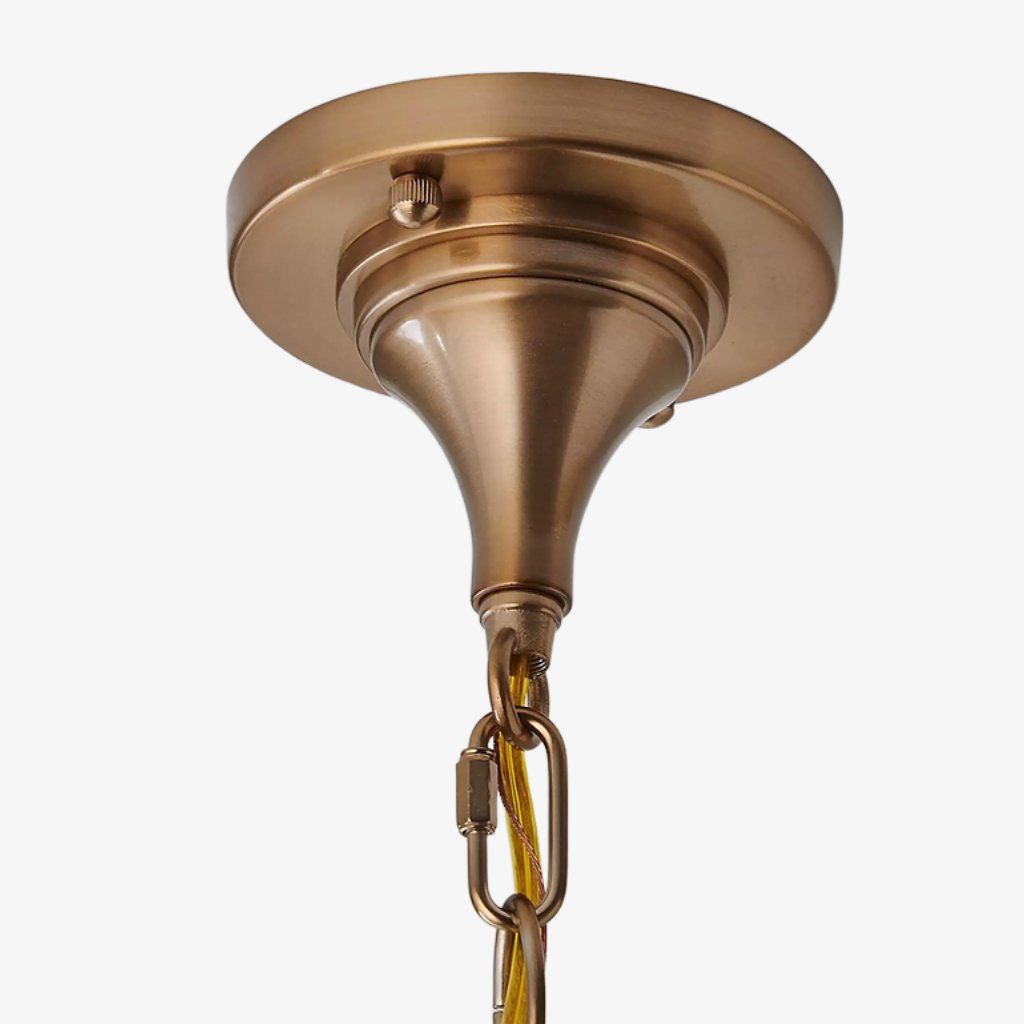 Vintage Brass Canopy & Chain Hardware