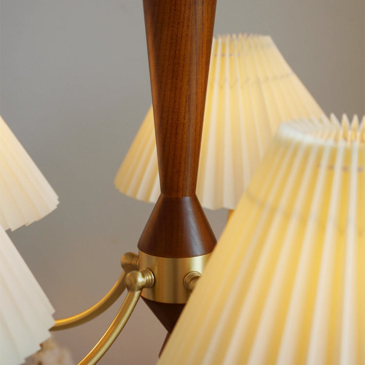 Walnut lamp body
