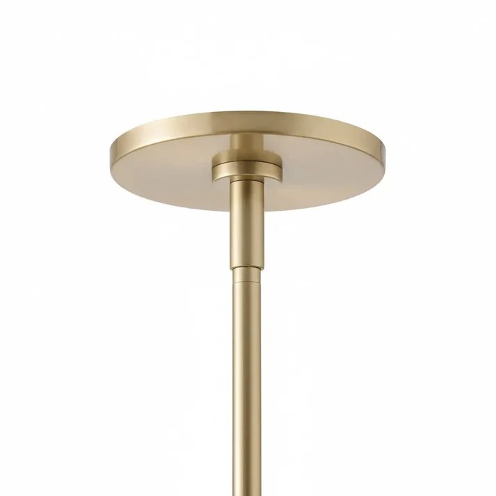 Brass Ceiling Mount & Stem