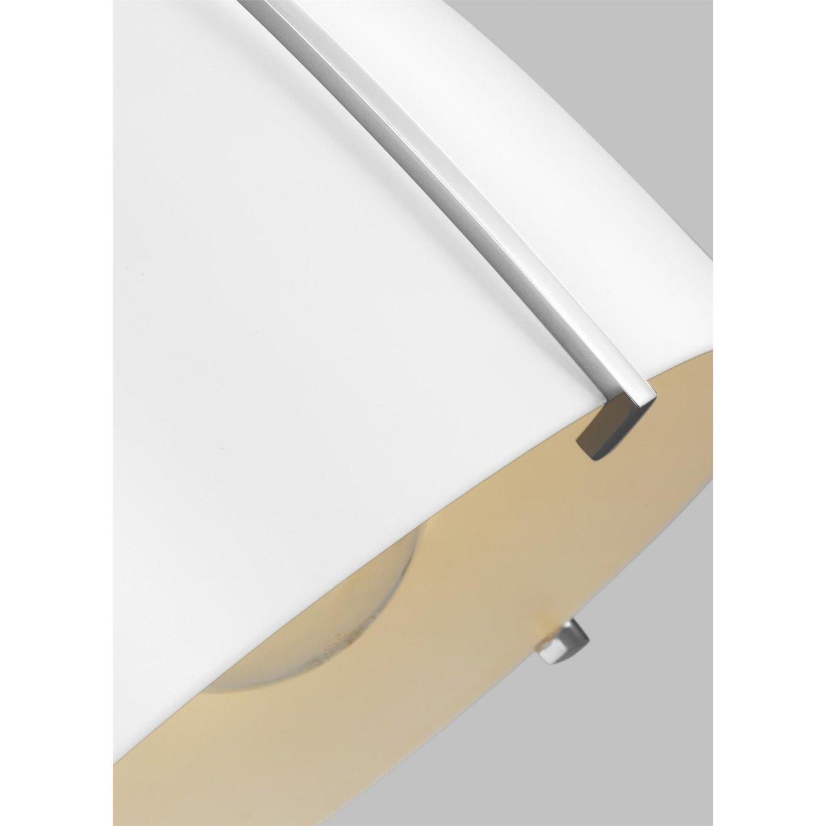 WWhite dome lampshade