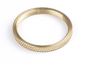 The metal ring can help the lampshade to be fixed, the surface is plated with copper, anti-corrosion and anti-rust.