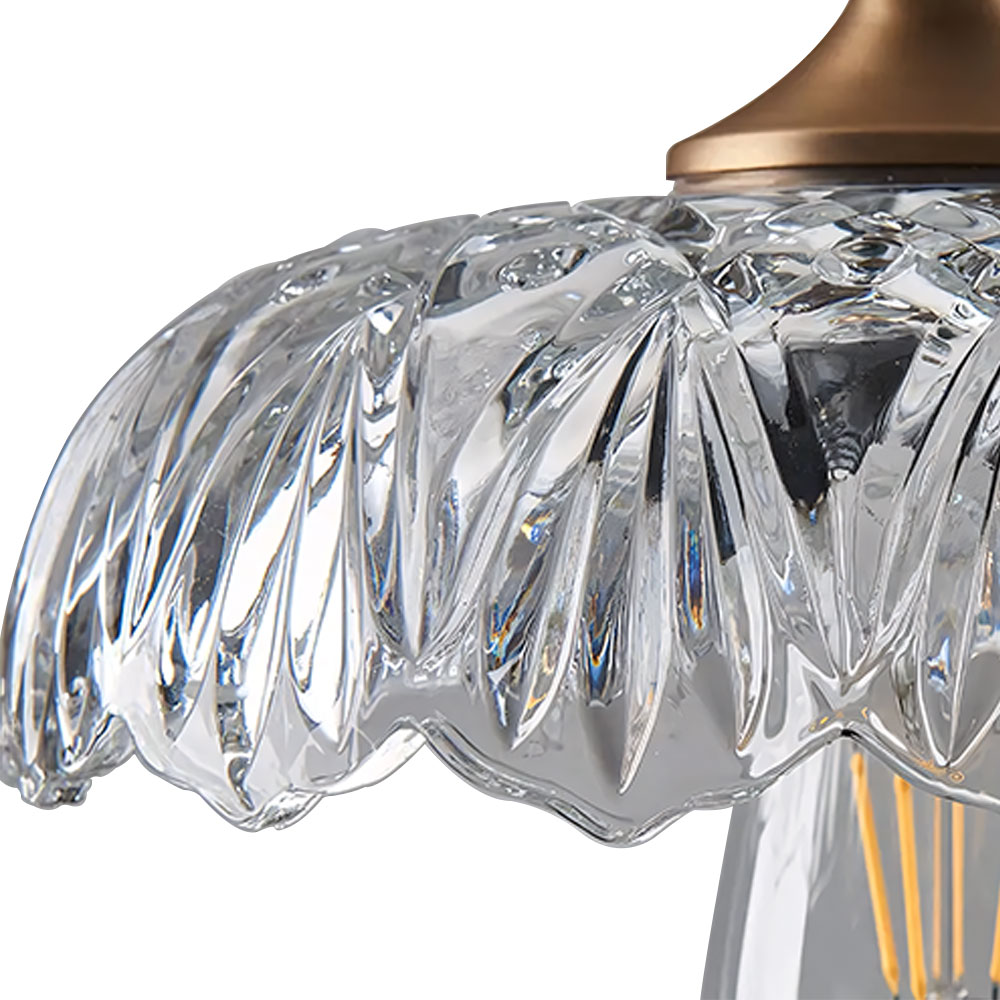 Highly Transparent Glass Shade