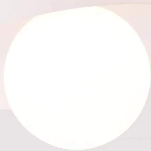 Glass shade transmits light evenly without glare