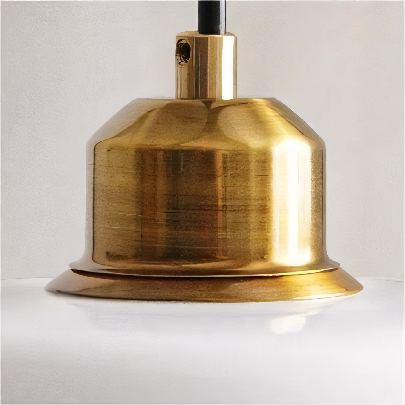 Gold brushed finished