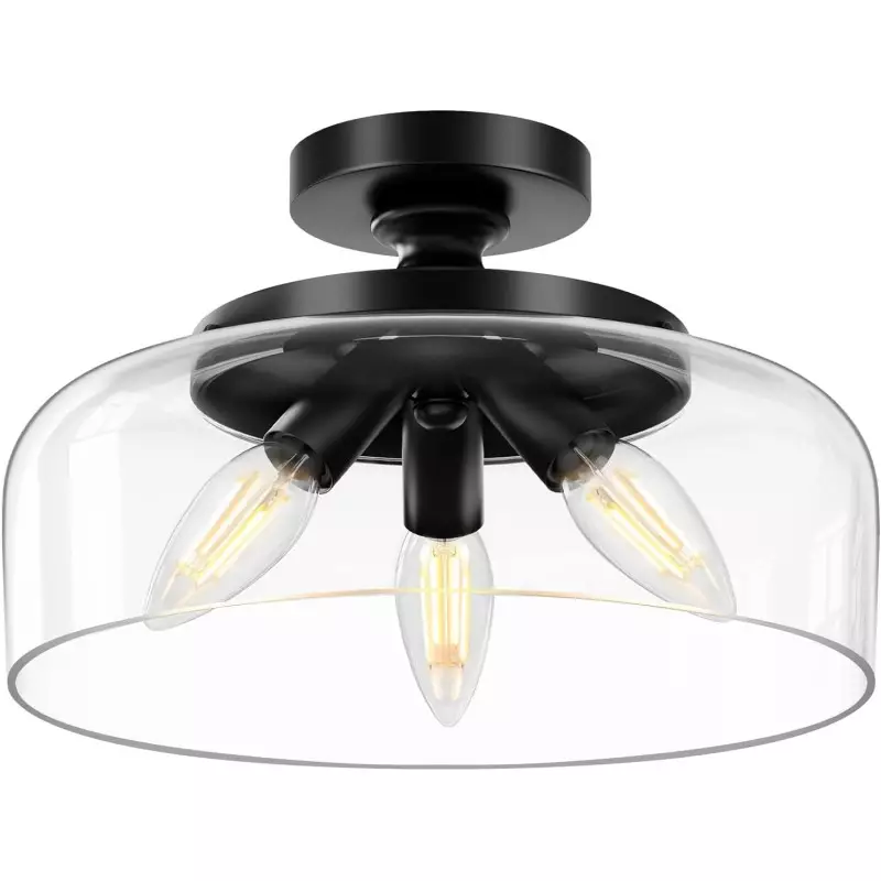 Black-Clear Glass