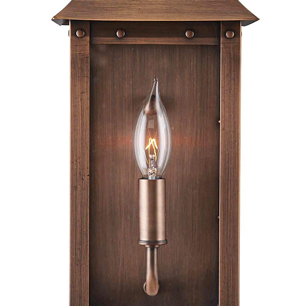Candlestick shaped base