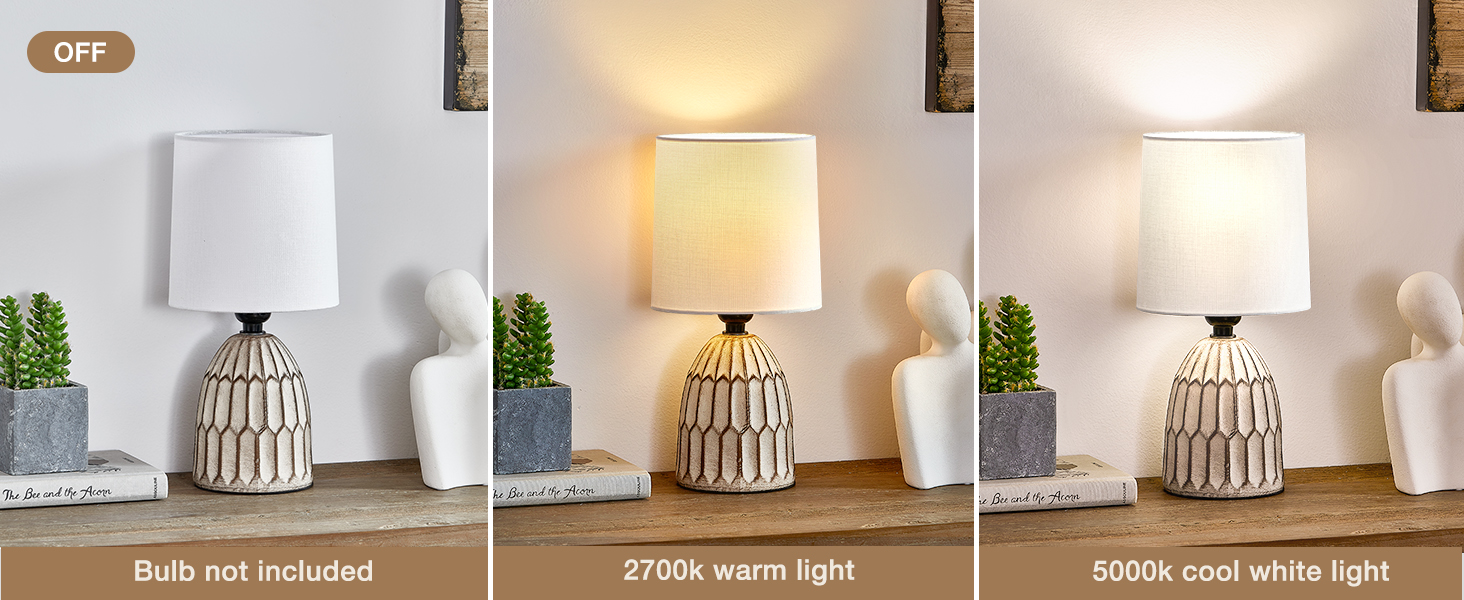 Choose bulbs with differentcolor temperatures tocreate your desired ambience