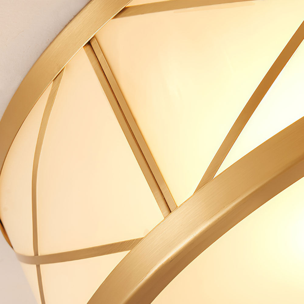Brass geometric patterns