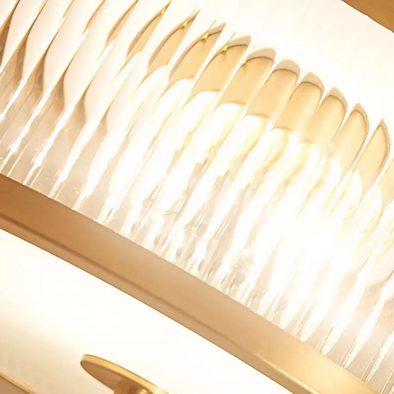 Corrugated glass
