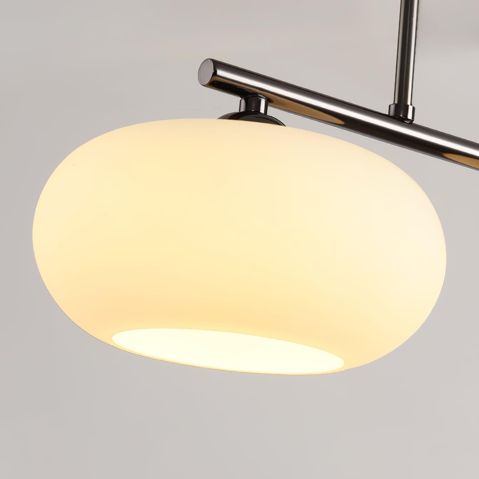 White glass lampshade